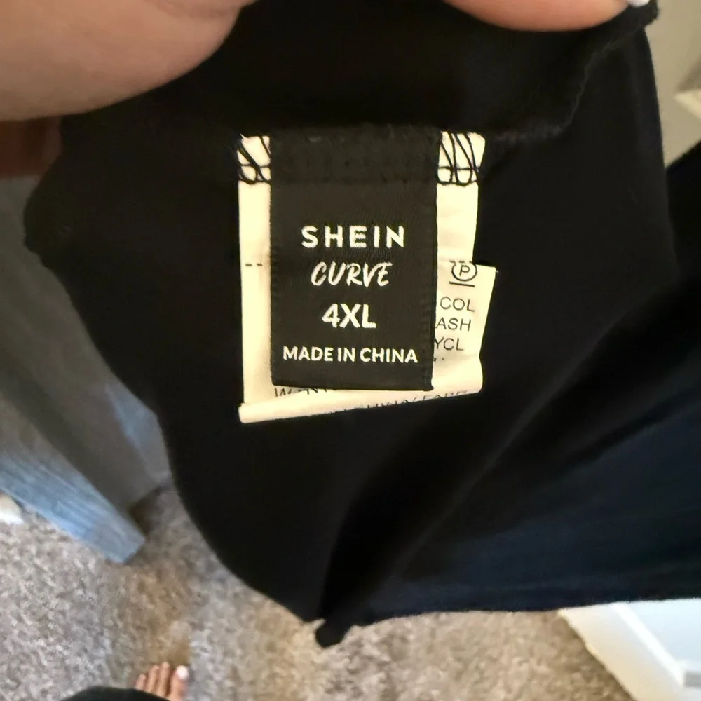 SHEIN Elegant Black Maxi Dress - Picture 2 of 2